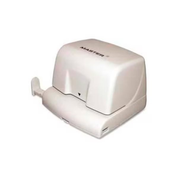 Master® EP210 2-Hole Electric Punch, 12 Sheet Capacity, Platinum, Master Products, Mfr#: EP210